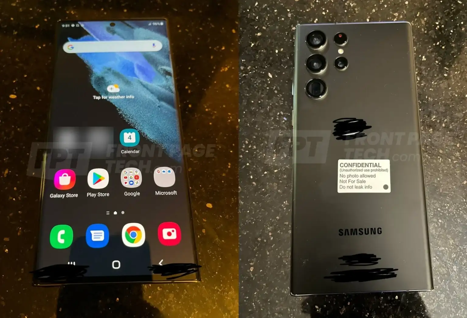 Samsung Galaxy S22 Ultra'dan İlk Görüntüler Ortaya Çıktı!