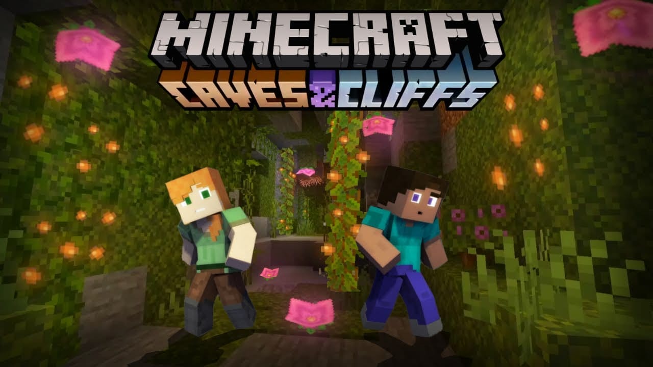 Minecraft'ın Caves and Cliffs Güncellemesi 2 Geldi
