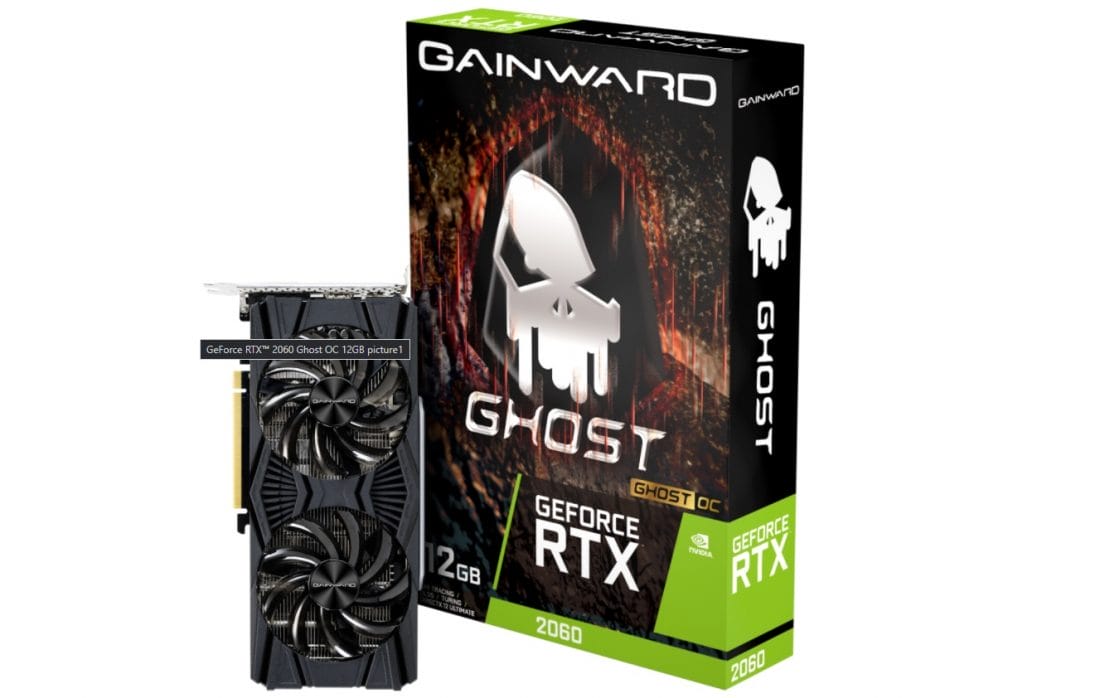 Gainward GeForce RTX 2060 12GB Ghost Serisi Tanıtıldı! Hayalet Tasarım