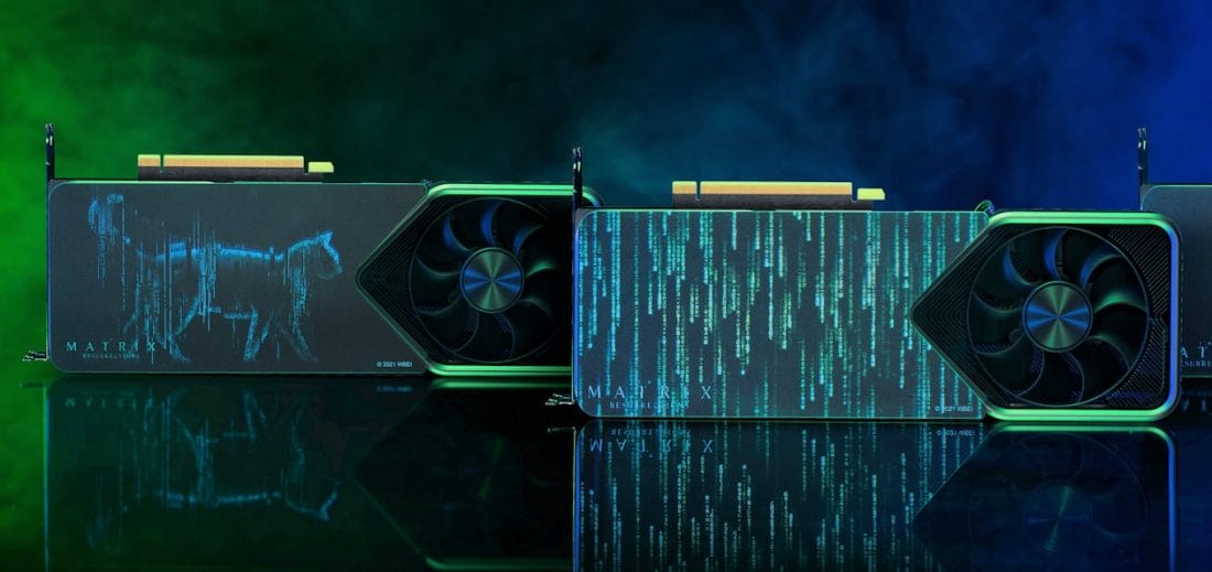NVIDIA’nın Matrix Resurrections Temalı Özel Sistemleri Görücüye Çıktı