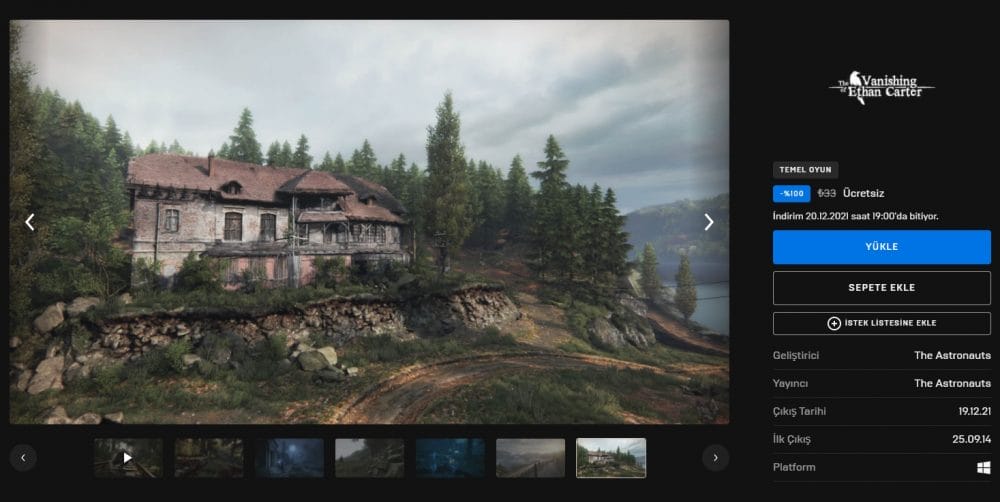 The Vanishing of Ethan Carter