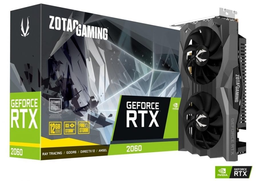 ZOTAC GAMING GeForce RTX 2060 Twin Fan 12GB