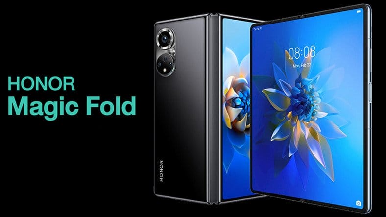 Honor Magic Fold, Snapdragon 8 Gen 1 Yonga Setine Sahip Olacak!