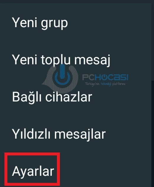 tüm sohbetlerde WhatsApp süreli mesajları açma