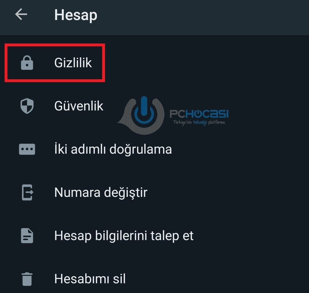 tüm sohbetlerde WhatsApp süreli mesajları açma