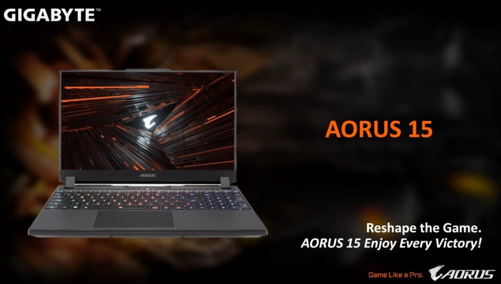 2022 Gigabyte Aero ve Aorus