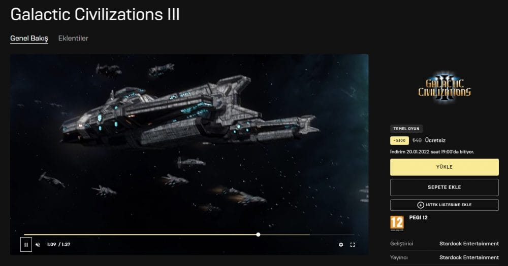 Galactic Civilizations III