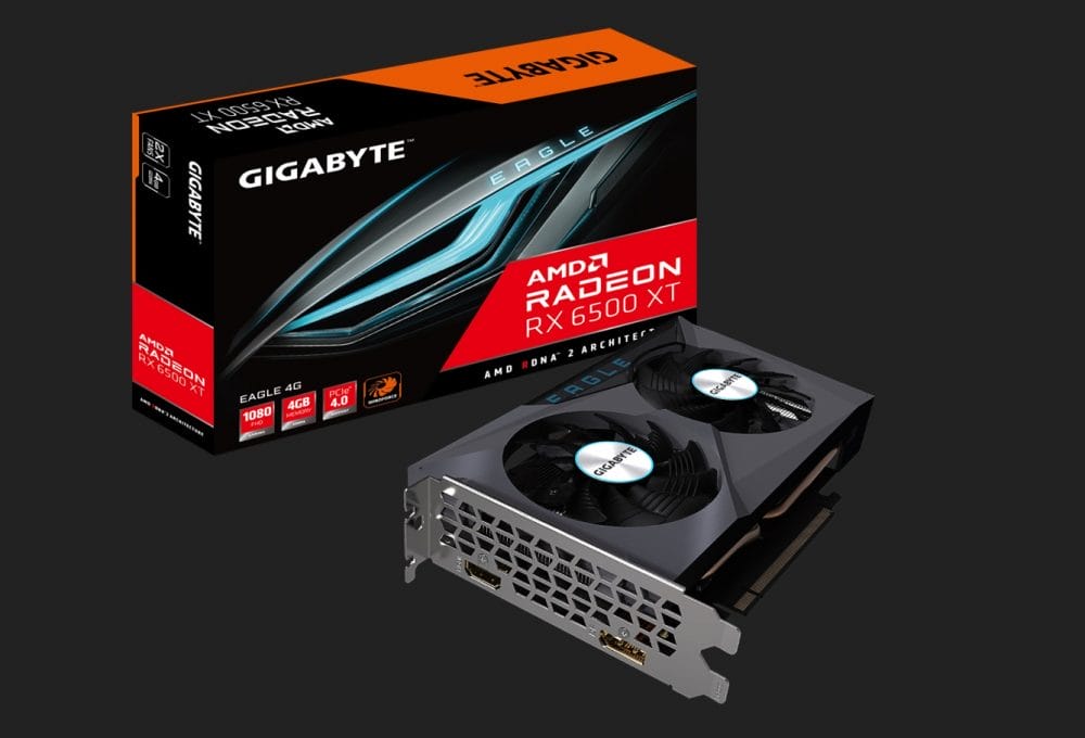 Gigabyte Radeon RX 6500 XT Eagle 4G