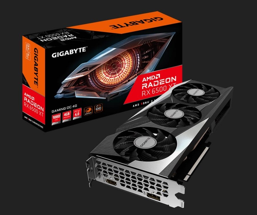 Gigabyte Radeon RX 6500 XT Gaming OC 4G