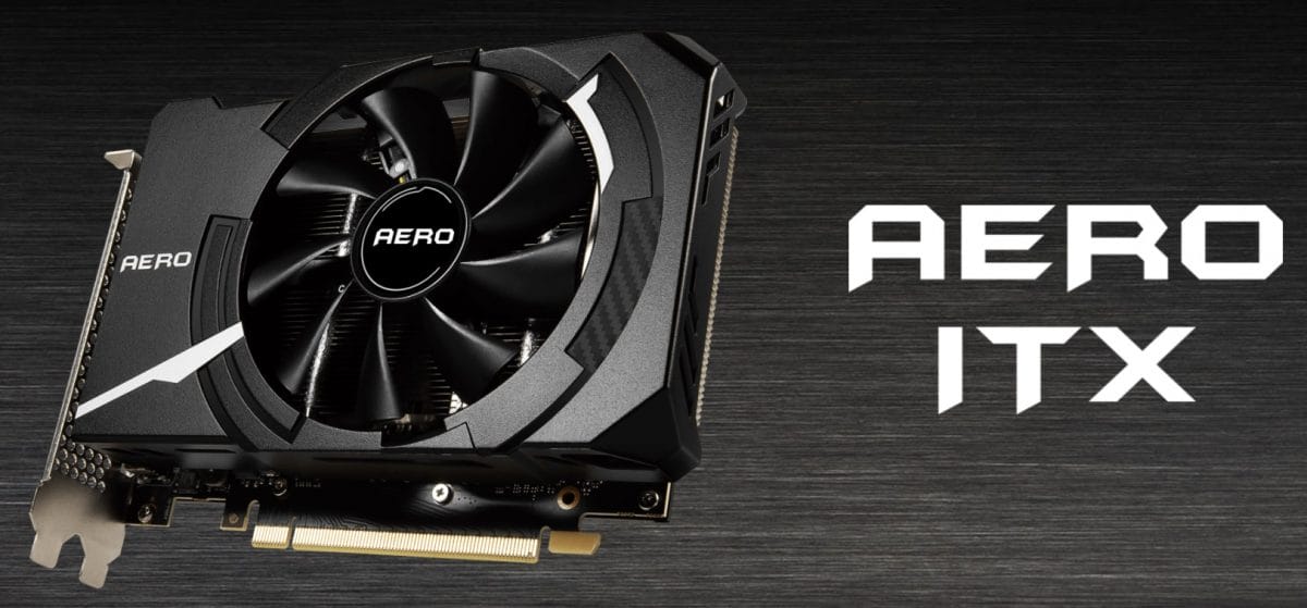 MSI GeForce RTX 3050 AERO ITX 8G Özellikleri ve Tasarım Yapısı