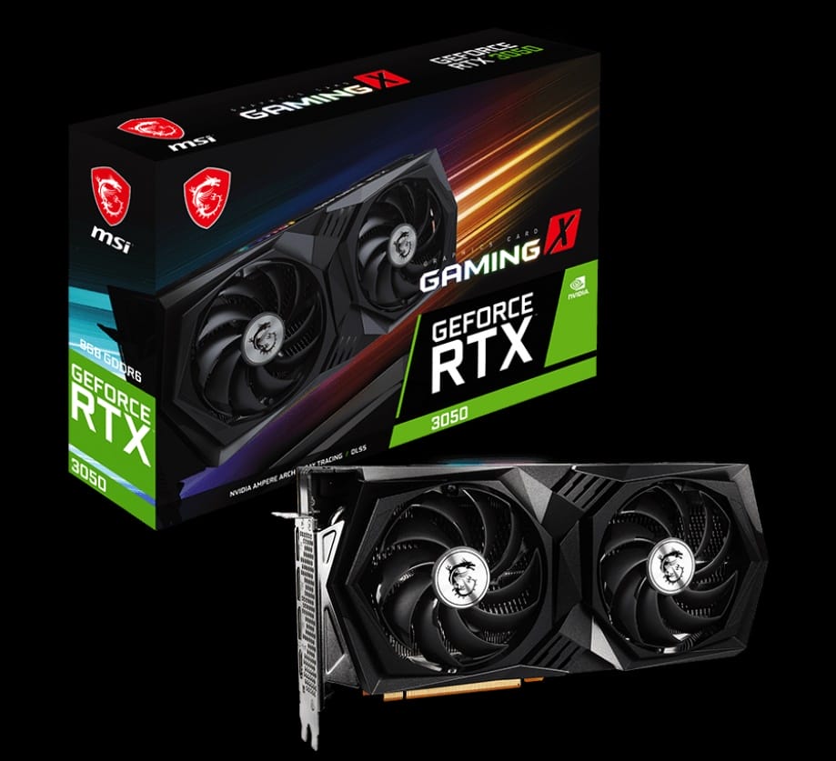 MSI GeForce RTX 3050 Gaming X 8G