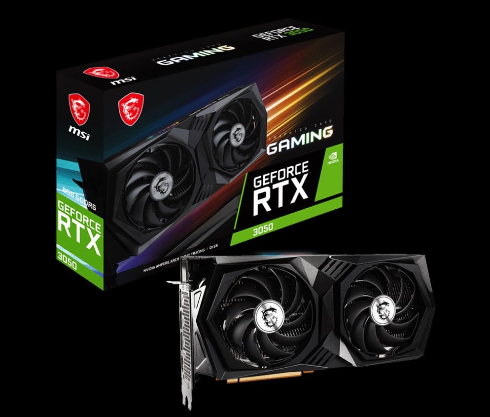 MSI GeForce RTX 3050 Gaming X 8G
