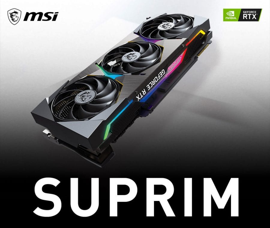 MSI GeForce RTX 3090 Ti SUPRIM X