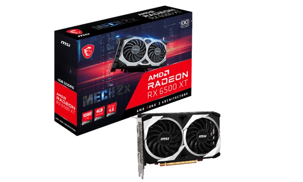 MSI Radeon RX 6500 XT MECH 2X
