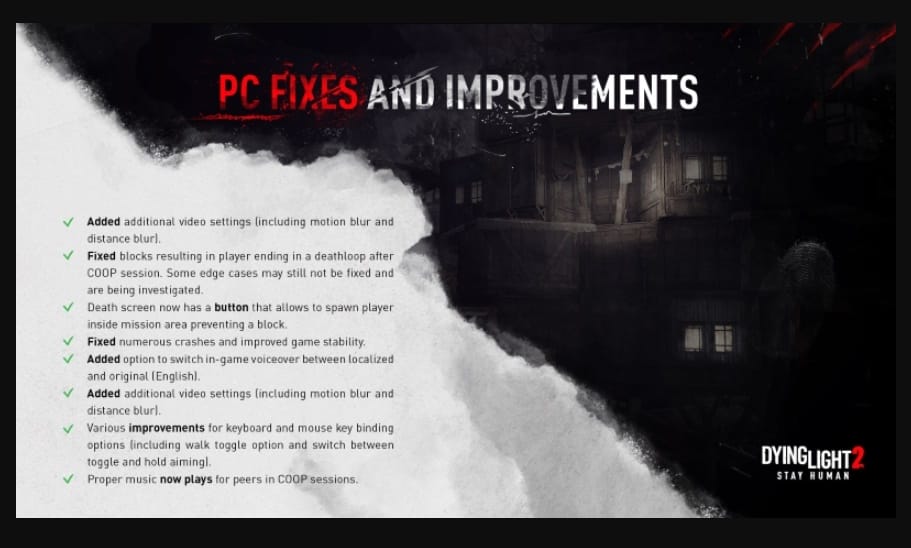 Dying Light 2 Sürüm 1.0.6