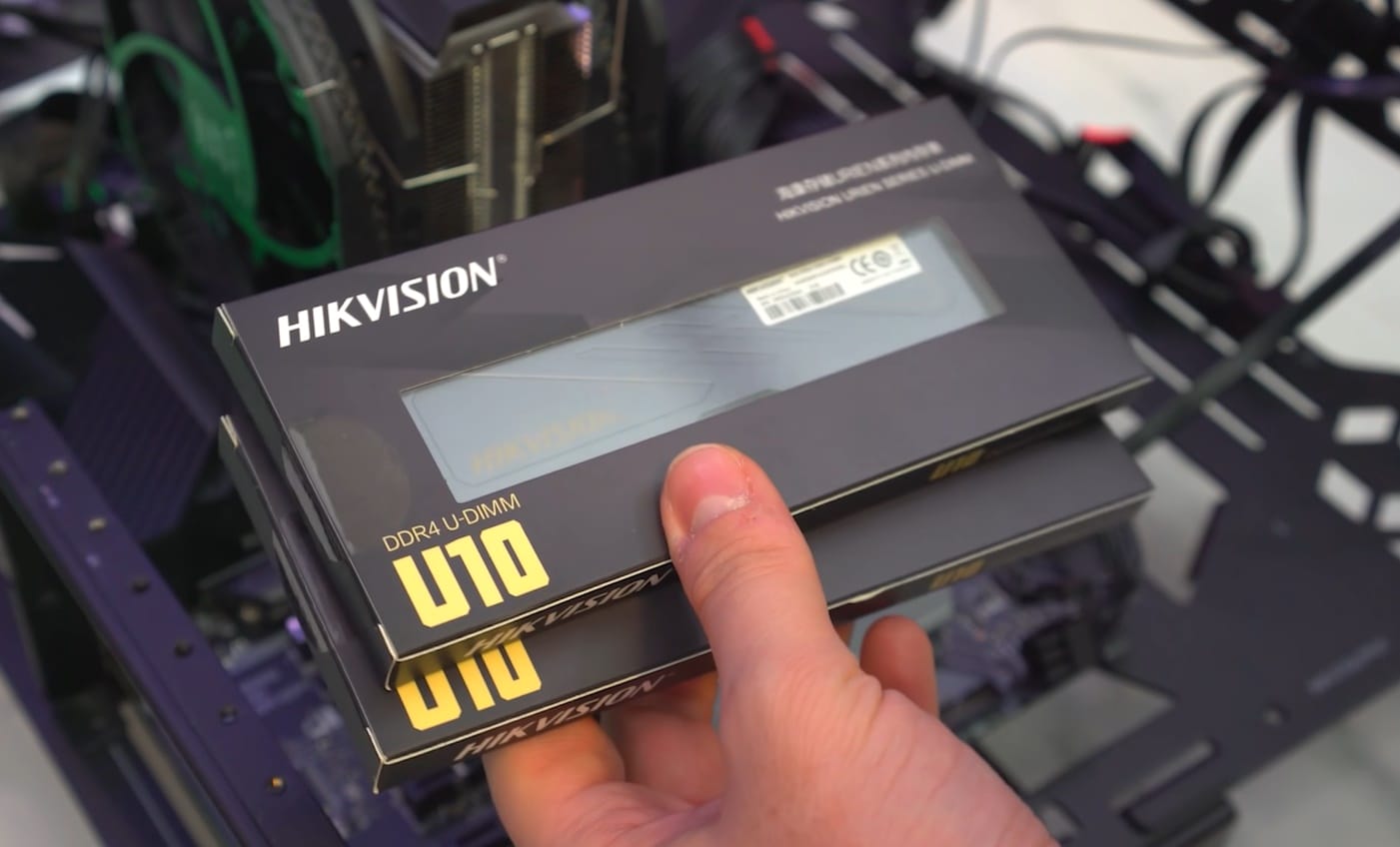 Hikvision U10 DDR4 RAM ve Hikvision E3000 SSD
