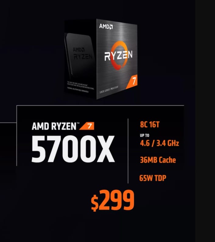 AMD Ryzen 7 5700X