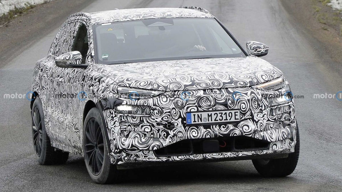 Audi Q6 E-Tron'un Gerçek Görüntüleri Sızdırıldı!