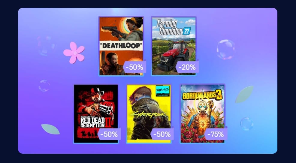 Epic Games Bahar İndirimi Oyun Tavsiyeleri