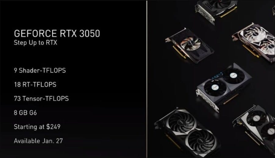 GeForce RTX 3050
