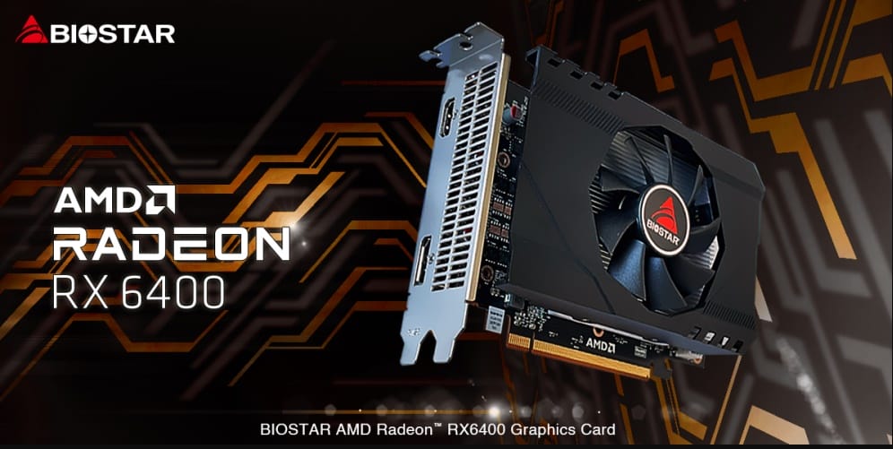 BIOSTAR AMD Radeon RX 6400 Özellikleri ve Tasarımı