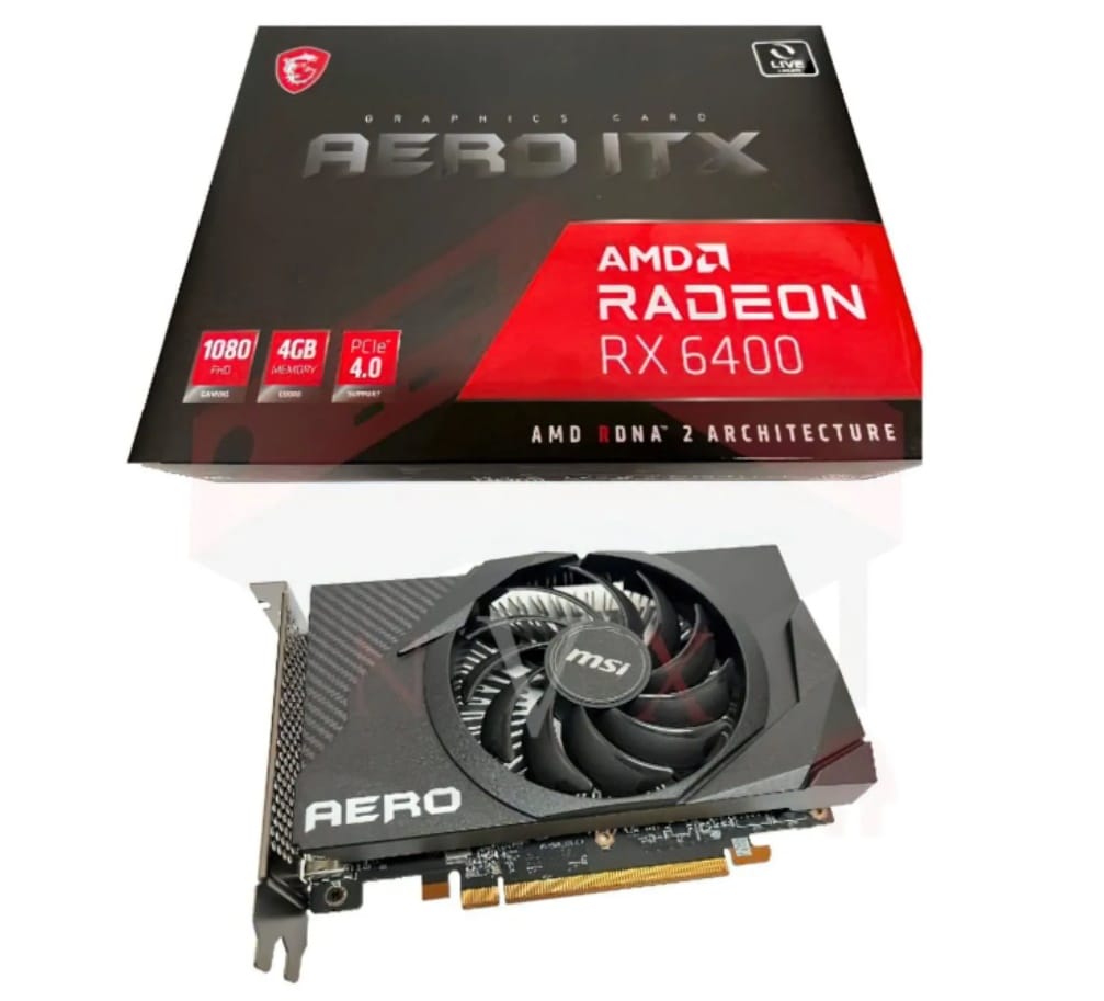 MSI Radeon RX 6400 AERO ITX