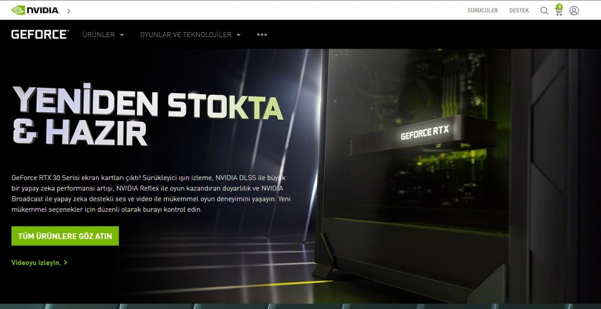 NVIDIA RTX 30