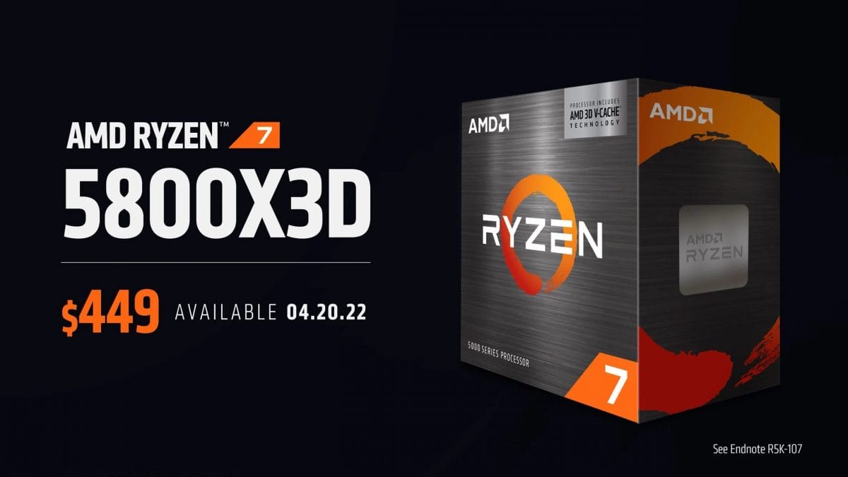 Ryzen 7 5800X3D için İlk Oyun Testi de Gözüktü