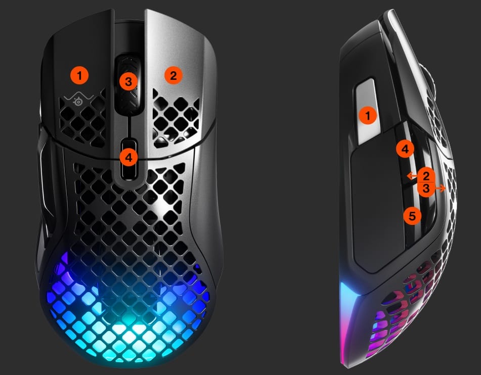 SteelSeries Aerox 5 Wireless
