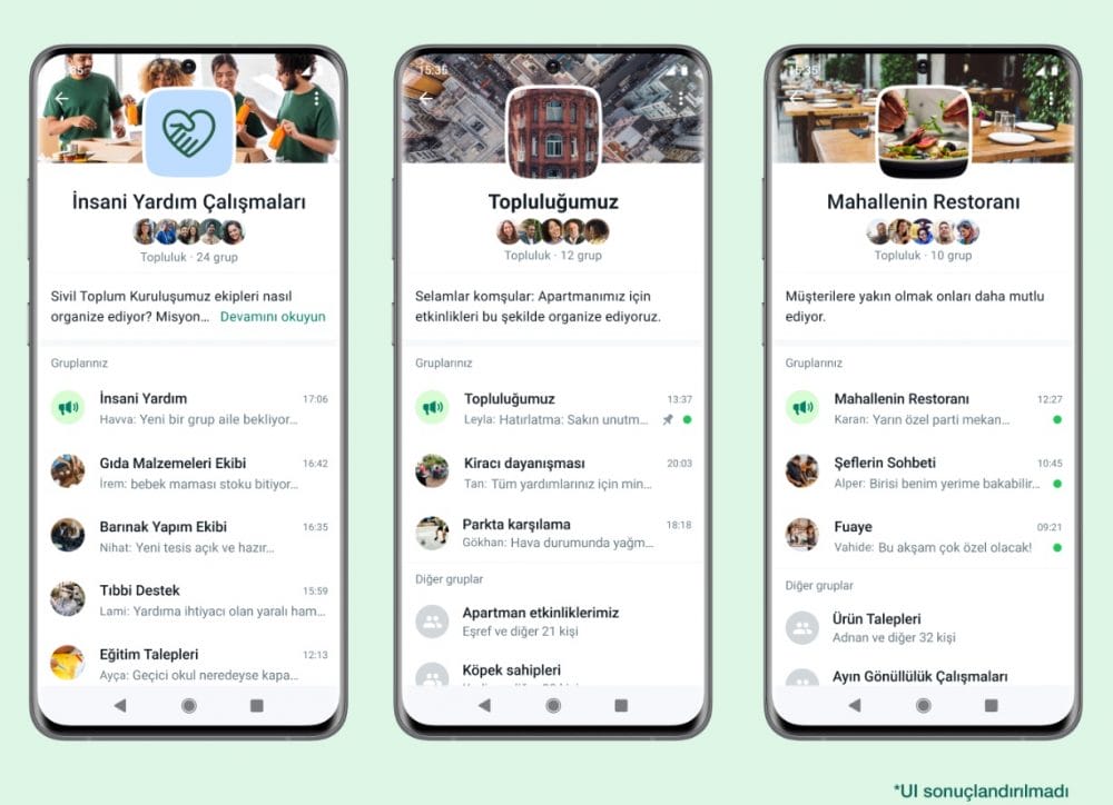 WhatsApp Topluluklar