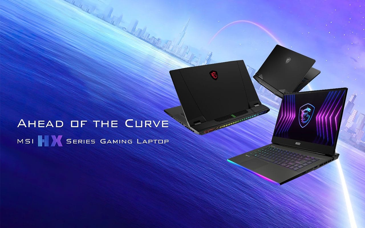 MSI, 12.nesil HX İşlemcilerle Donatılmış Laptoplarını Sundu