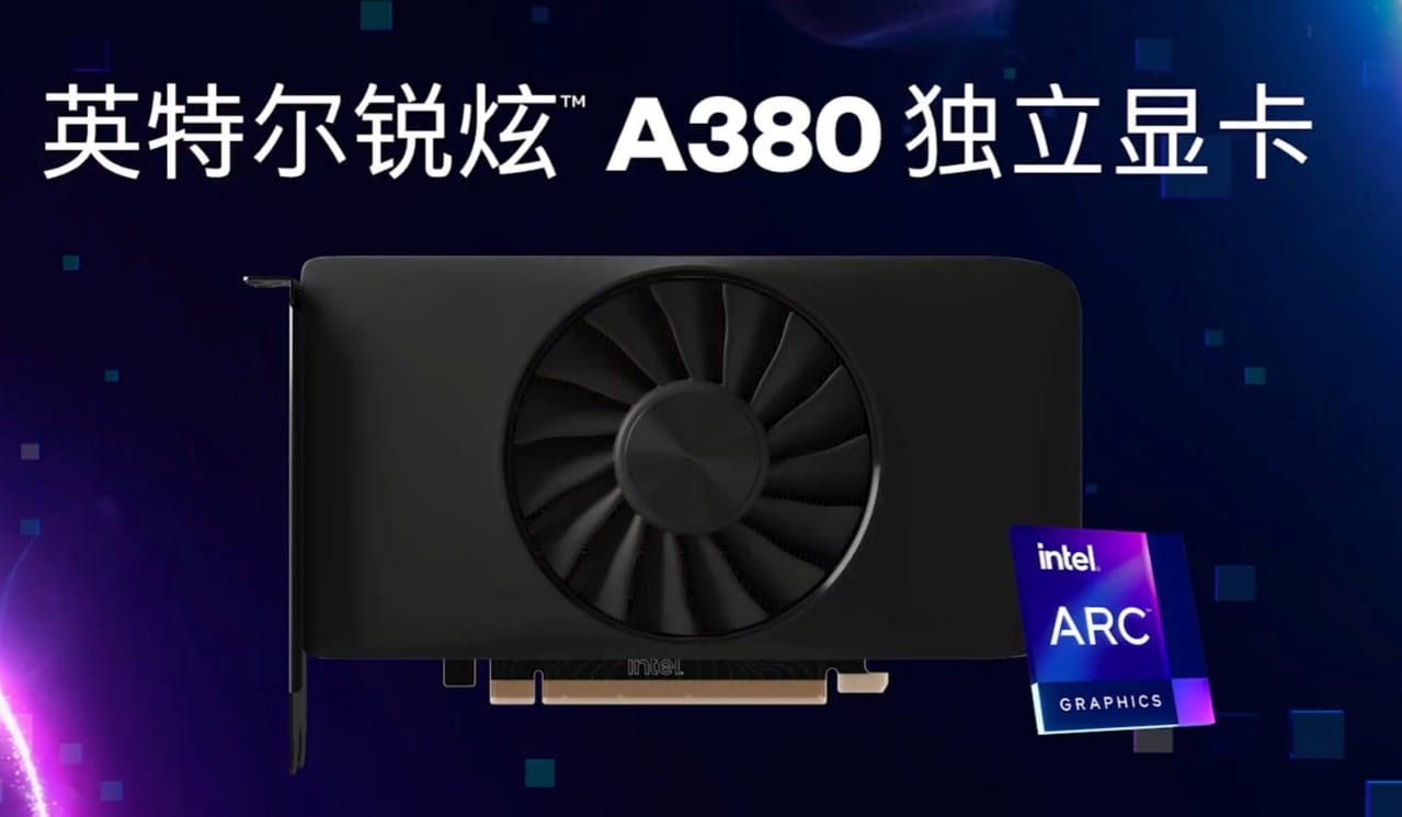 Intel Arc A380 Masaüstü Ekran Kartı Tanıtıldı! Özellikleri Neler?