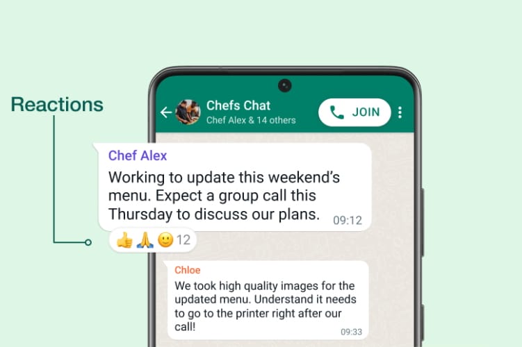 WhatsApp, Mesaj Tepkileri Özelliğini Güncelledi!