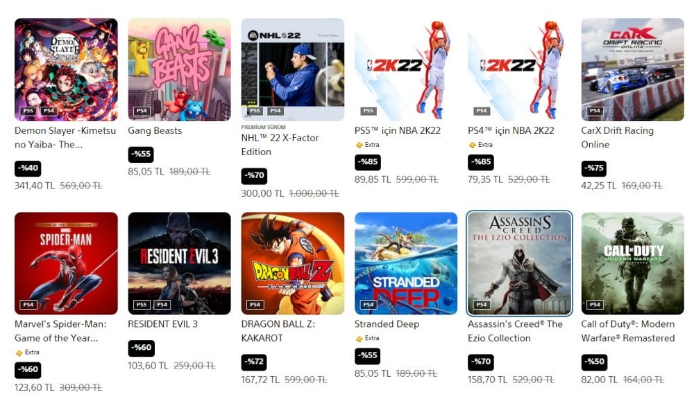 PlayStation Temmuz fırsatı