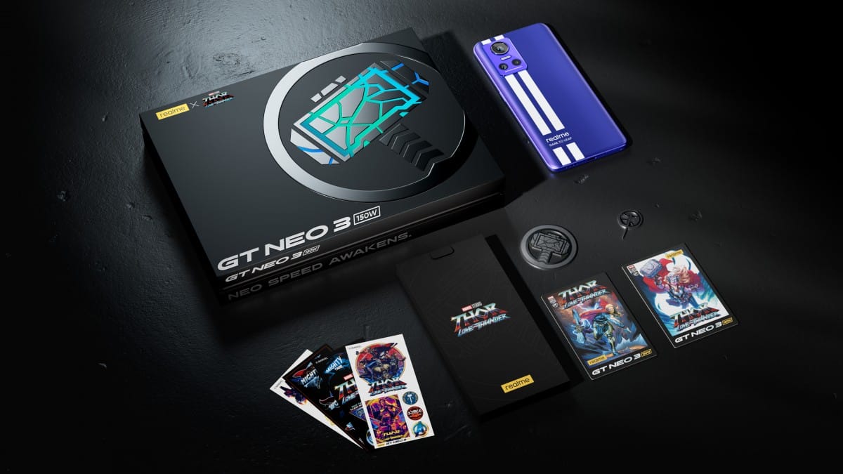 Realme GT Neo 3 150W Thor Love ve Thunder Limited Edition Tanıtıldı: Özellikleri Neler?