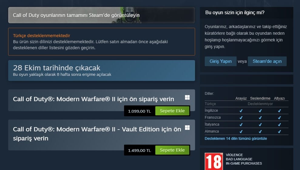 Call of Duty Modern Warfare 2