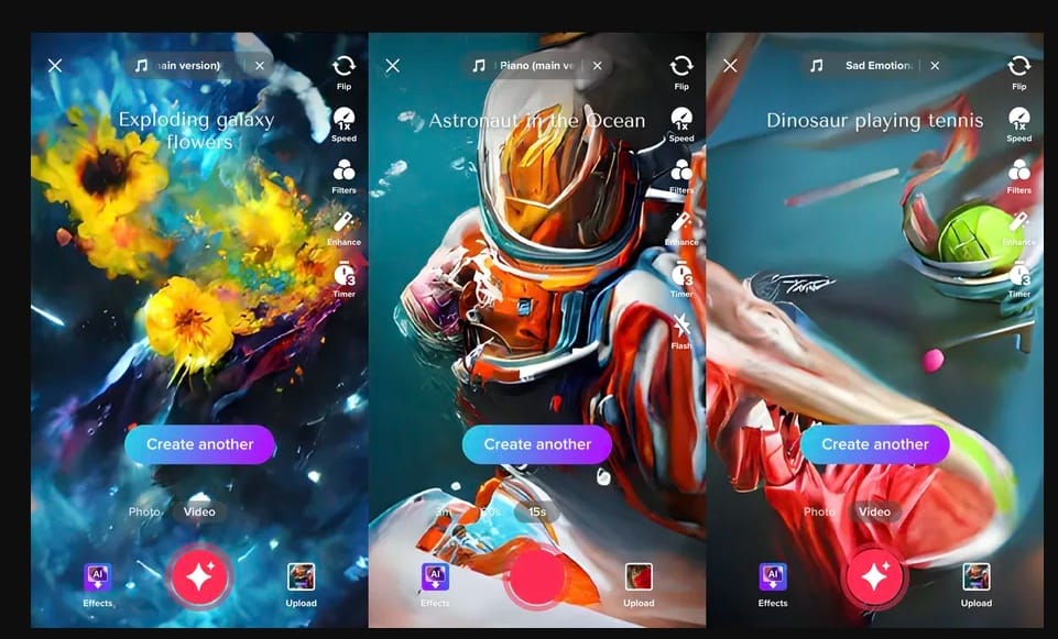 TikTok AI greenscreen