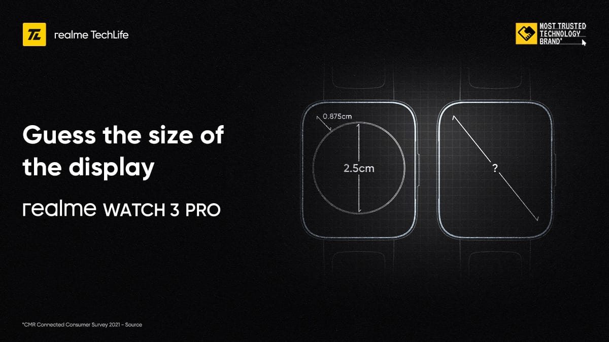 Realme Watch 3 Pro için Lansman Tarihi Belli Oldu!