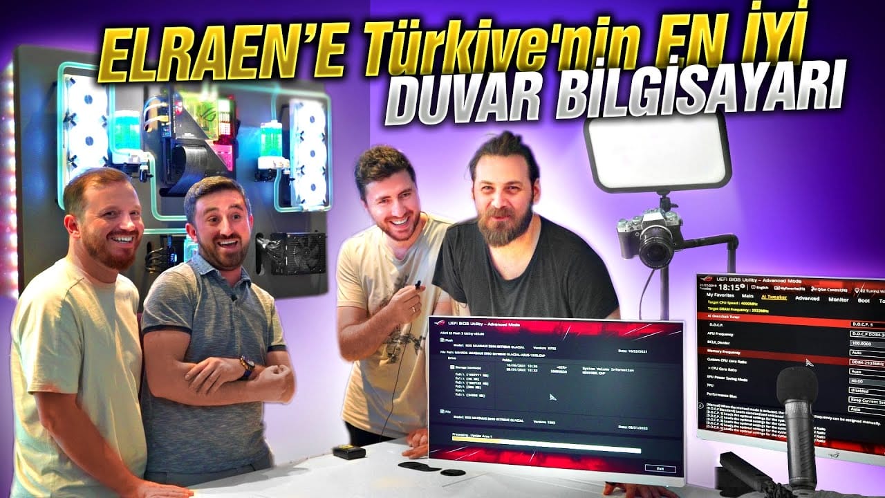 Elraenn’e Türkiye’nin En İyi Duvar Bilgisayarını Topladık