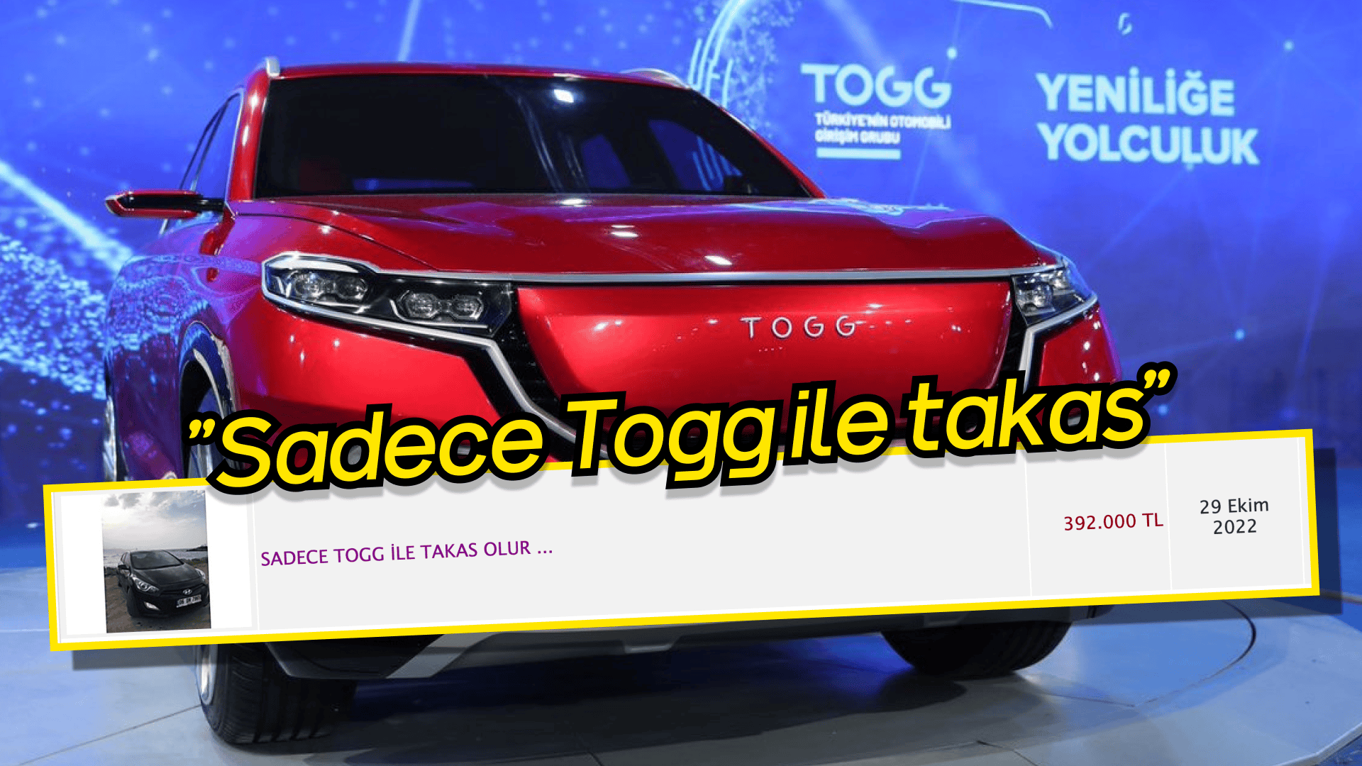 Togg'un Fiyatı Açıklanmadan Birçok Otomobil Sahibi Togg için Arabalarını Satmaya Başladı!