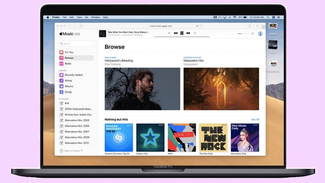 Apple Music'in Web Oynatıcısına Şarkı Sözleri Desteği Eklendi!