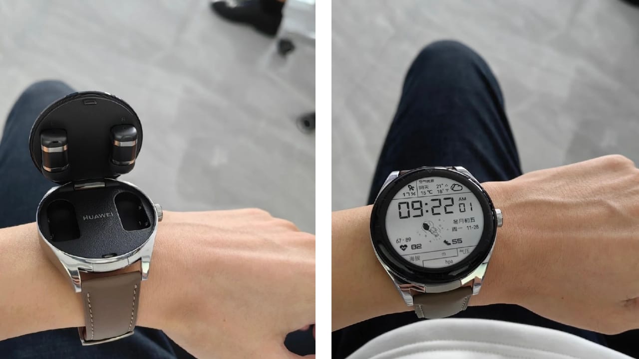 Huawei'in İçinde Kulaklık Barındıran Akıllı Saati ile Tanışın: Watch Buds!