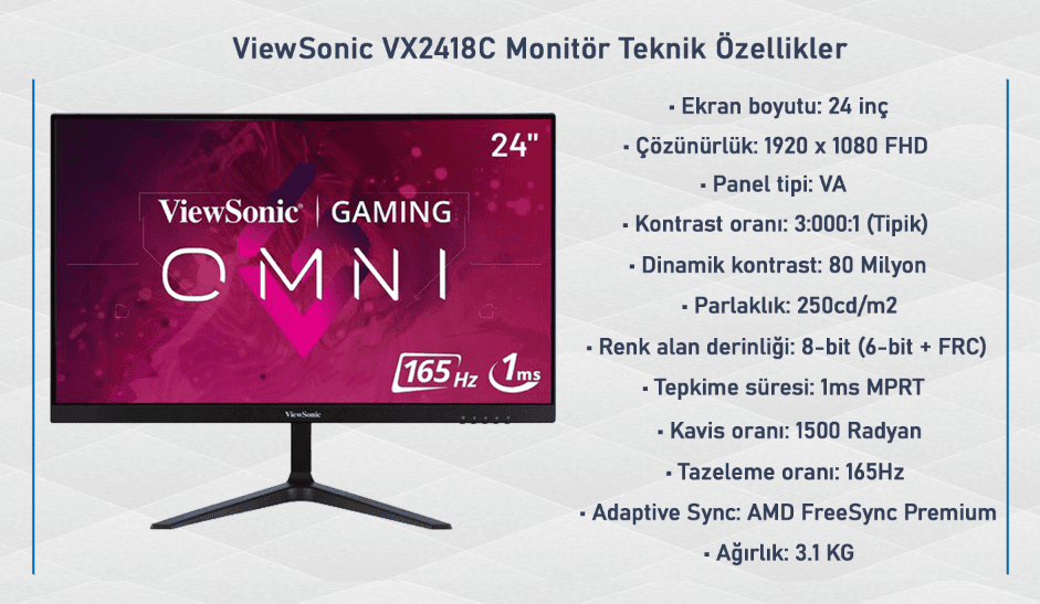 ViewSonic VX2418C