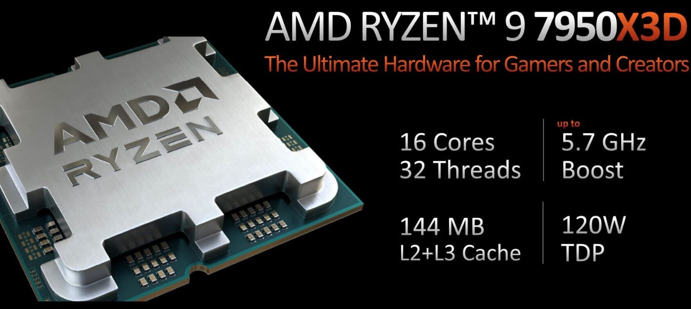 AMD Ryzen 9 7950X3D