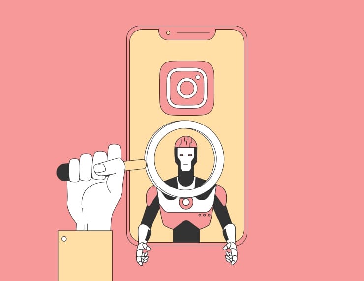 Instagram’da kendi kendine takip ediyor