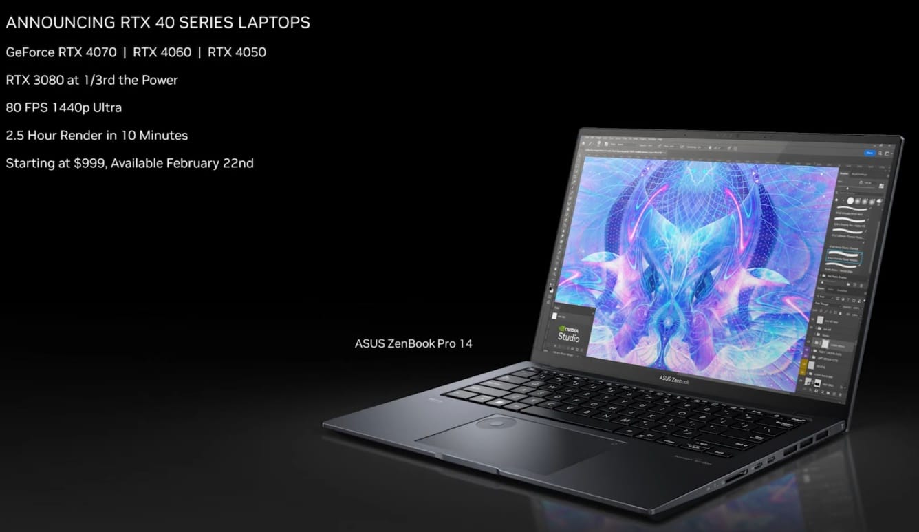 Nvidia RTX 4070 Mobil