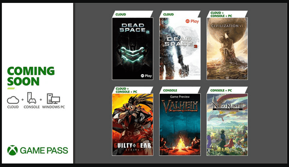 Game Pass Mart 2023 Oyunları