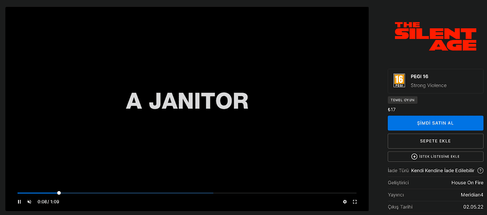 Tunche ve The Silent Age