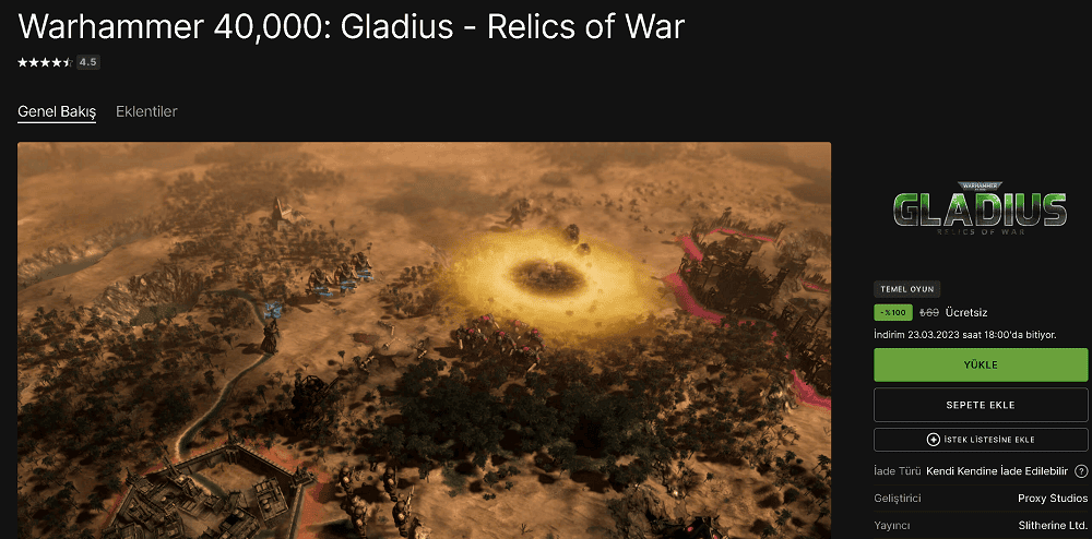 Warhammer 40.000 Gladius Relics of War