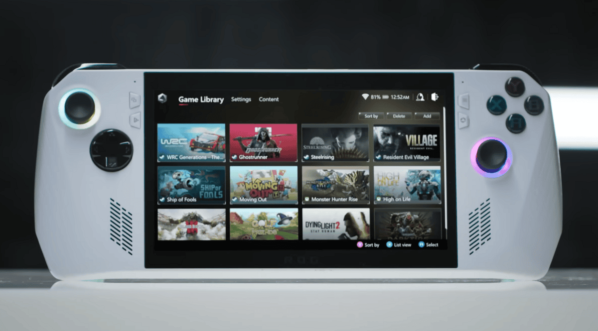 Steam Deck için Yeni Rakip ASUS ROG Ally!